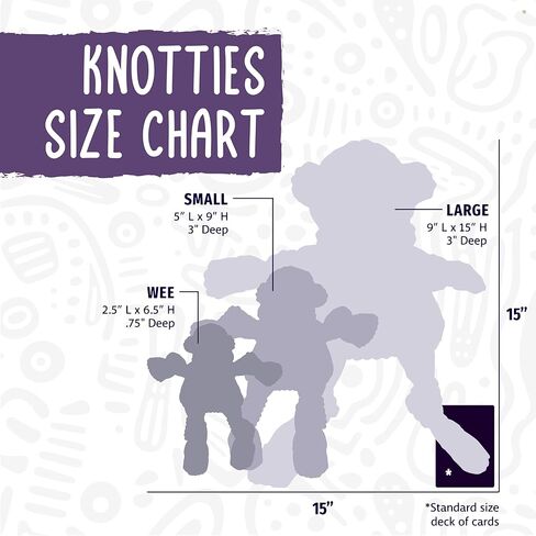 HuggleHounds Plush Dog Toys For Large Dogs & Aggressive Chewers - Squeaky Dog Toy - Soft Extra Durable Stuffed Pet Toy - Fluffy Knotless Puppy Toys - Best For All Breed | Squooshie Skunk in Kuwait