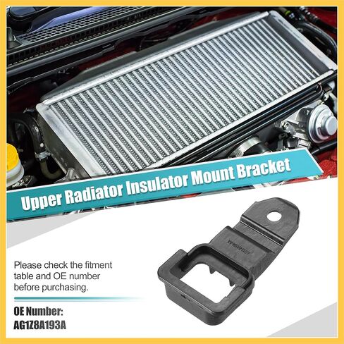 2PCS عازل المبرد العلوي قوس MOUNT For Ford Edge 2011-2014 لـ Ford Explorer 2011-2018 for Ford Taurus 2010-2018 for Lincoln MKX MKS No.AG1Z8A193A Auto Pression in Saudi Arabia