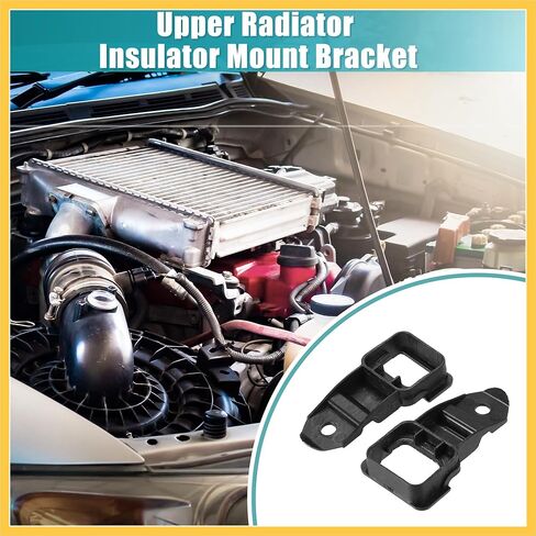 2PCS عازل المبرد العلوي قوس MOUNT For Ford Edge 2011-2014 لـ Ford Explorer 2011-2018 for Ford Taurus 2010-2018 for Lincoln MKX MKS No.AG1Z8A193A Auto Pression in Saudi Arabia