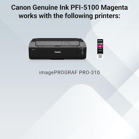 Canon PFI-5100 Optimizer Lucia Pro II Ink Tank ، متوافق مع طابعة ImagePrograf Pro-310 in Saudi Arabia
