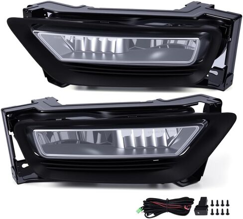 PIT66 Fog Lights Compatible with GMC Sierra 1999-2002/Fit GMC Yukon/Yukon XL 2000-2006 Fog Light Bumper Lamps Left/Right Clear Lens in Saudi Arabia