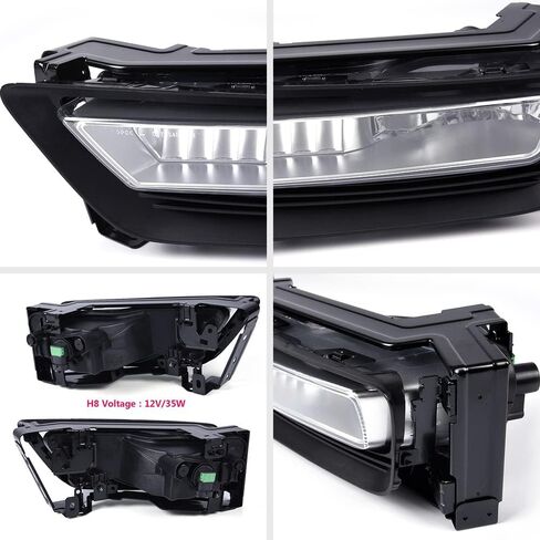 PIT66 Fog Lights Compatible with GMC Sierra 1999-2002/Fit GMC Yukon/Yukon XL 2000-2006 Fog Light Bumper Lamps Left/Right Clear Lens in Saudi Arabia
