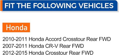 POROD 512344 REAT FWD Only Wheel Hub Presbly Partical For 2010-2011 Honda Accord Crosstour ، 2007-2011 CR-V ، 2012-2015 Crosstour ، 5Lugs in Saudi Arabia