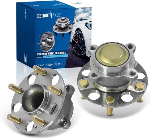 Detroit Axle - 512544 محامل محور العجلات الخلفية لـ Honda Accord Acura TLX 2015 2018 2019 2020 ، مجموعة زوجان محمل العجل in Saudi Arabia