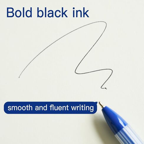 Gel Pens, 0.5mm Fine Point Smooth Writing Pens, 12 Count Set with Black Gel Ink, Pastel & Assorted Color Body, Functional & Pretty Pens for Office, School, Journaling, Writing in Saudi Arabia