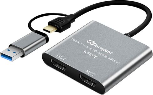 محول USB إلى HDMI ، USB إلى HDMI لمحول الشاشة المزدوج ، شاشة SPLITTER HDMI in Kuwait