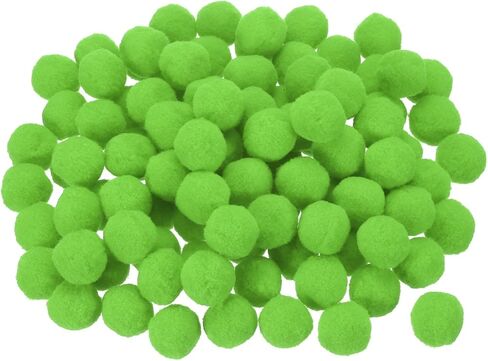 MECCANIXITY Pom Felt Balls Felting Fabric 1.5cm 15mm Orange for Home Crafts Project DIY Pack of 100 in Saudi Arabia