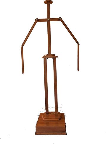 ARTIZANSTORE Medieval Full Suit of Armor Wooden Display Stand Knight Medieval Times Costume Display Stand Full Size in Saudi Arabia