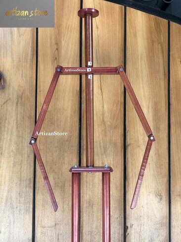 ARTIZANSTORE Medieval Full Suit of Armor Wooden Display Stand Knight Medieval Times Costume Display Stand Full Size in Saudi Arabia
