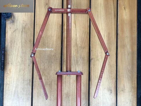 ARTIZANSTORE Medieval Full Suit of Armor Wooden Display Stand Knight Medieval Times Costume Display Stand Full Size in Saudi Arabia