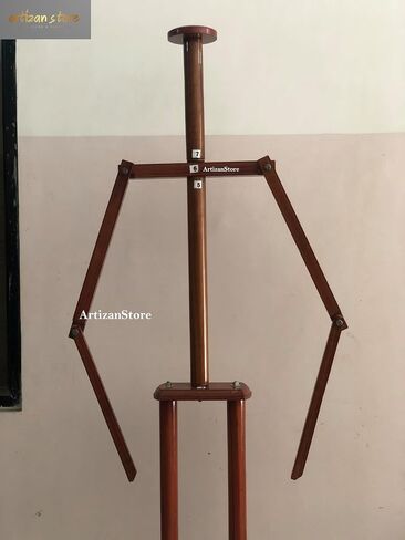 ARTIZANSTORE Medieval Full Suit of Armor Wooden Display Stand Knight Medieval Times Costume Display Stand Full Size in Saudi Arabia