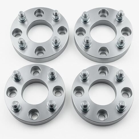 EzAccessory 4 Wheel Adapters 4x156 to 4x110 لـ Polaris Scrambler 400/500 Front Hub لتثبيت الحافات من Honda Rubicon Rincon ATV | 1.25 "سميكة in Saudi Arabia