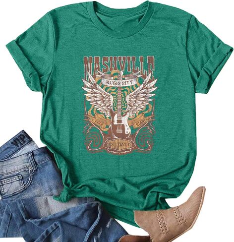 Howdy Shirt Women Cow Skull Shirt Western Country T Shirts Vintage Cowgirl Shirts Casual Short Sleeve Tee Tops in Saudi Arabia