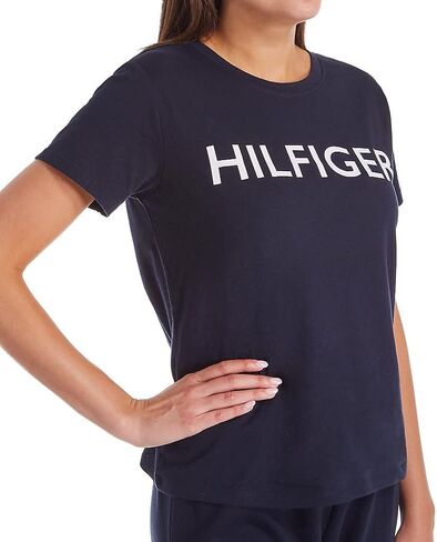 Tommy Hilfiger Women's Short Sleeve Logo Pj Tee in Saudi Arabia