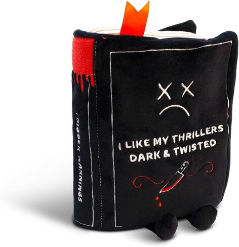 Book Plushie - I Like My Fantasies with Impressive Wingspans Funny Book Plush, Gift for Book Lovers, Silly Plush Toy for Gifting in Saudi Arabia