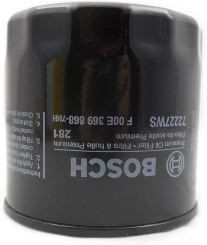 BOSCH 72227WS Workshop Engine Oil Filter - Compatible with Select Ford E-150, E-250, E-350, Expedition, Explorer, F-150, F-250, F-350, Mustang, Ranger; Land Rover LR3; Lincoln; Mazda; Mercury + More in Saudi Arabia
