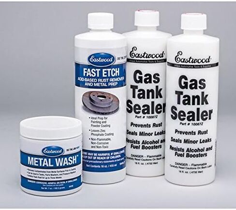 Eastwood Anti Rust Gas Tank Sealer Kits for Cars with Instructions in Saudi Arabia