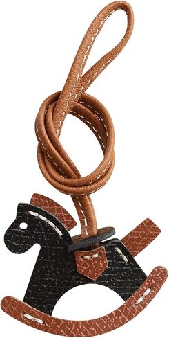 Genuine Leather Horse Bag Charms,Cute Horse Bag Charm for Handbags,Handmade sewn Bag Accessories for Women in Kuwait