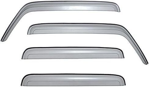 WellVisors Window Visors Wind Deflectors Compatible with Hummer 2006-2010 H3 Series Premium Series Rain Guards 3-847HU001 in Saudi Arabia
