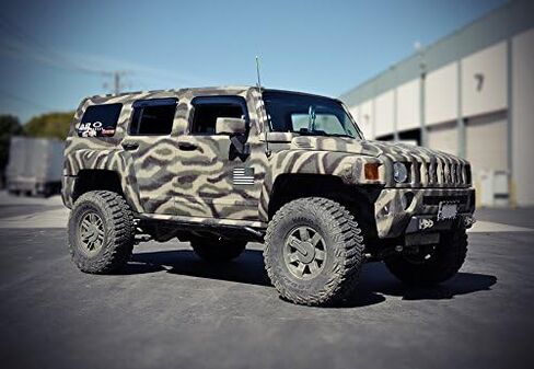 WellVisors Window Visors Wind Deflectors Compatible with Hummer 2006-2010 H3 Series Premium Series Rain Guards 3-847HU001 in Saudi Arabia