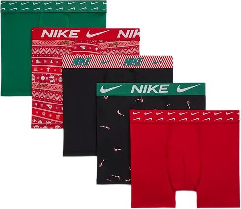ملخصات Nike Dri-Fit Holiday Boxer School 5 عبوات (9N1157-U10 ، Multi) in Saudi Arabia