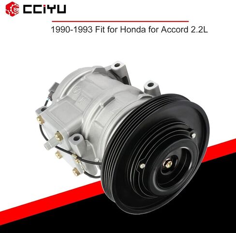 cciyu Air Conditioning Compressor 1990 1991 1992 1993 Fit for Honda for Accord 2.2L Replaces AC Compressor for Car in Saudi Arabia