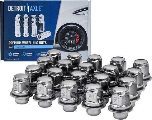 Detroit Axle - مجموعة محامل العجلات الأمامية لـ Infiniti QX50 QX60 JX35 NISSAN Altima Maxima Quest Murano Pathfinder ، 2 Wheel Bearing & Hubs 20 Wheel Lug Nuts Present in Saudi Arabia