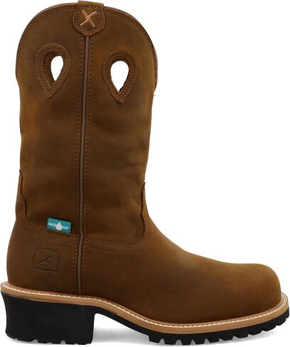 Twisted X Men's 12 Int Western Logger Boot Toe مركب in Saudi Arabia