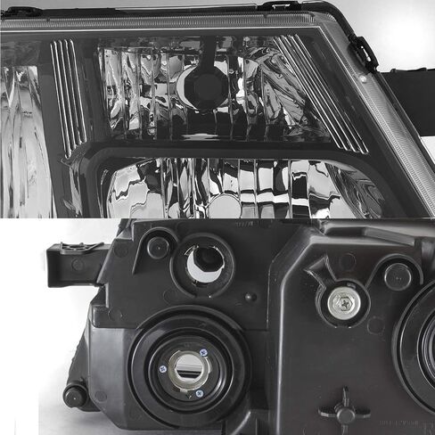 AKKON - Passenger Side Lamp Fits 2009-2020 Dodge Journey Black Trim Original Manufacturer Style Headlight Assembly in Saudi Arabia