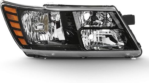AKKON - Passenger Side Lamp Fits 2009-2020 Dodge Journey Black Trim Original Manufacturer Style Headlight Assembly in Saudi Arabia