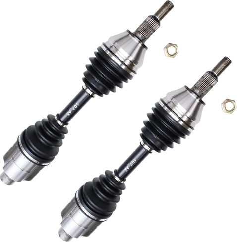 Detroit Axle - 4WD Front 14pc Suspension Kit for 2002-2005 Dodge Ram 1500 2003 2004, 2 Upper Control Arms w/Ball Joints, 2 Lower Ball Joints, 2 CV Axles, 4 Tie Rods, 2 Sway Bars, 2 Boots, Replacement in Saudi Arabia
