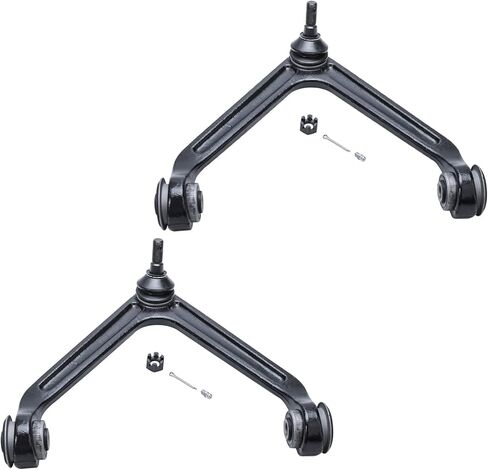 Detroit Axle - 4WD Front 14pc Suspension Kit for 2002-2005 Dodge Ram 1500 2003 2004, 2 Upper Control Arms w/Ball Joints, 2 Lower Ball Joints, 2 CV Axles, 4 Tie Rods, 2 Sway Bars, 2 Boots, Replacement in Saudi Arabia