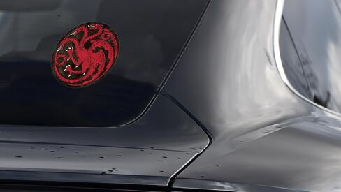 Elektroplate Officially Licensed Game of Thrones House Targaryen Dynamic Decal 3.5" Diameter | Premium All Weather for Car, Water Bottle, Laptop, Tablet, Cooler, Toolbox, Phone | Made in The USA in Saudi Arabia