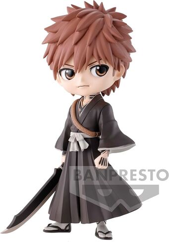 Banpresto - Bleach - Ichigo Kurosaki (Thousand Year Blood War Version A), Bandai Spirits Q posket 5.5 Inch (Pack of 1) in Saudi Arabia