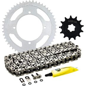 NICHE Drive Sprocket Chain Combo for Kawasaki KLX140RL Front 13 Rear 51 Tooth 428 O-Ring 126 Links in Saudi Arabia