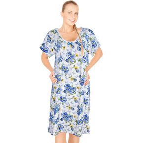 Jeffrico Womens Lightgowns Sleepwear Soft Pajama Dress Nightshirts in Kuwait
