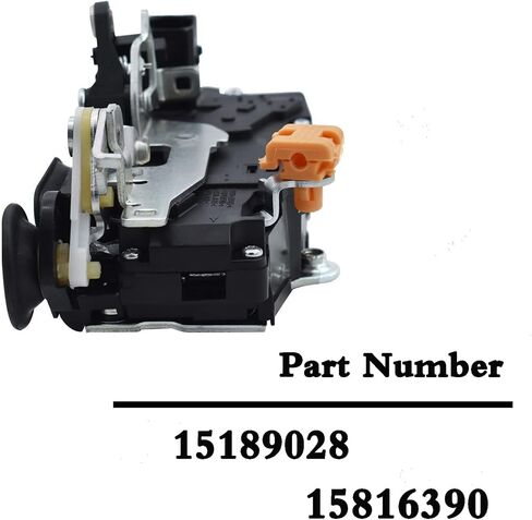 Rear Driver Left Side Door Lock Latch Actuator Motor 15816390 Replacement for Hummer H2 Base 6.0L in Saudi Arabia