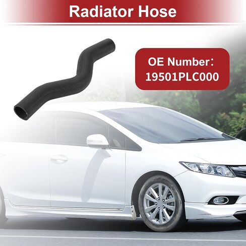 ACROPIX Radiator Hose Coolant Water Hose for Honda Civic 1.7L 2001-2005 No.19501PLC000 Good Sealing in Saudi Arabia