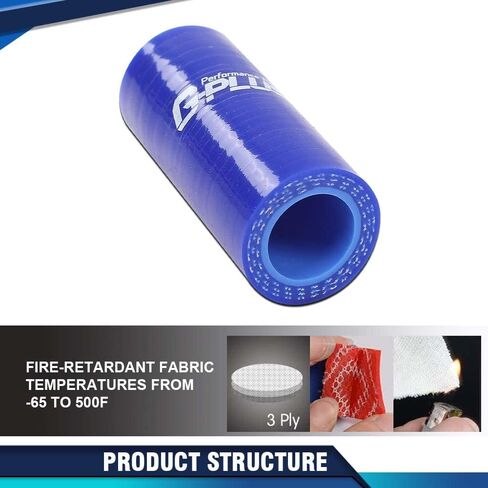 PIT66 Diesel Cooler Coolant Hose Connector Compatible with 2003-2007 Ford F250 F350 F450 F550 Excursions 6.0L/ 2005-2010 E-Series Vans with the 6.0L Power Stroke diesel engine in Saudi Arabia