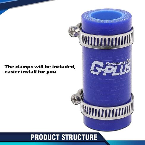 PIT66 Diesel Cooler Coolant Hose Connector Compatible with 2003-2007 Ford F250 F350 F450 F550 Excursions 6.0L/ 2005-2010 E-Series Vans with the 6.0L Power Stroke diesel engine in Saudi Arabia