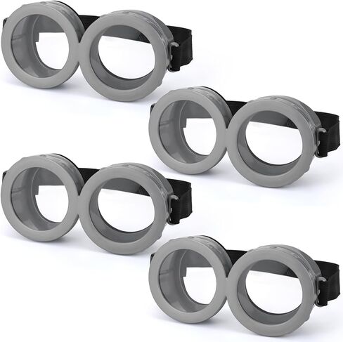 إكسسوارات أزياء الهالوين خمر نظارات Steampunk Round Round Cartoon Goggles Cosplay Party Supplies in Kuwait
