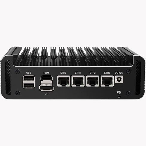6 منافذ جدار الحماية الجهاز الدقيق ، Mini PC Intel Quad Celeron N5105 ، Inter I226-V LAN ، DDR4 RAM ، AES-NI ، جهاز التوجيه ، VPN ، لا RAM NO SSD in Kuwait