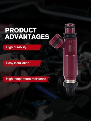 FJ584 Fuel Injectors 4PCS 1.8L Only For Mazda Miata 1999 2000, 195500-3310 BP4W-13-250 in Saudi Arabia