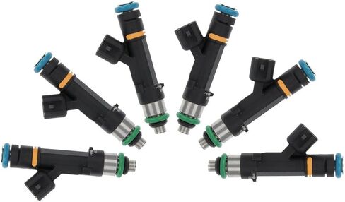 Fuel Injectors Sets fit for 2008 2009 2010 for Dodge Grand Caravan,2007 2008 2009 2010 for Jeep Wrangler 6pcs 0280158119 Injectors 4 Holes in Saudi Arabia