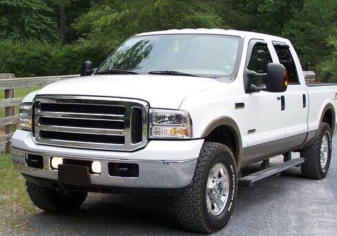 Ijdmtoy Clear Lens Fog Light Kit W/ 9145 Xenon White 15-SMD LED متوافق مع 1999-2004 Ford F-250 ، 2001-2004 Ford F-350 F-450 F-550 Super Duty & Surgion in Saudi Arabia