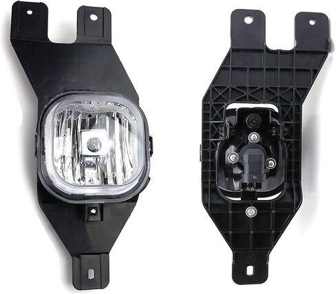 Ijdmtoy Clear Lens Fog Light Kit W/ 9145 Xenon White 15-SMD LED متوافق مع 1999-2004 Ford F-250 ، 2001-2004 Ford F-350 F-450 F-550 Super Duty & Surgion in Saudi Arabia