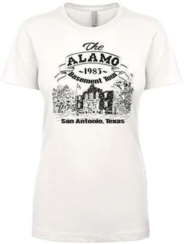 Pee-Wee’s Alamo Basement Tour T-Shirt | 1985 سان أنطونيو تكساس | الأولاد ، الفتيات ، الرجال ، النساء ، أنماط الطفل | الحنين العضوي in Saudi Arabia