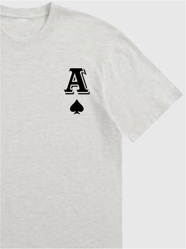 Soly Hux Men's Thirts Letter Graphic Tees Crew Neck Tops Summer Summer in Saudi Arabia