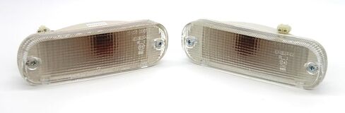 Generic Turn Signal Lights Compatible with Suzuki Swift cultus SF413 1989 1990 1991 1992 1993 1994 1995 Set LH RH, White, 626H639 in Saudi Arabia