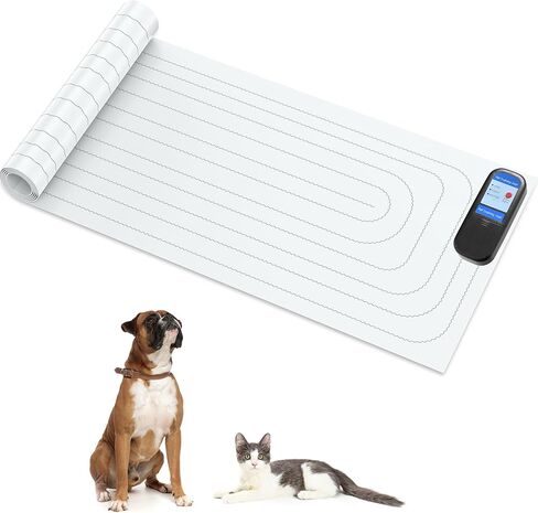 pet Training mat, Scan pet Indoor Electric Shock mat, LED Screen Cats and Dogs Electric Shock mat, Electric Drive Training mat to Keep Pets Away from The Sofa, 3 Modes (20"x48") (20x48) (12X60) in Saudi Arabia